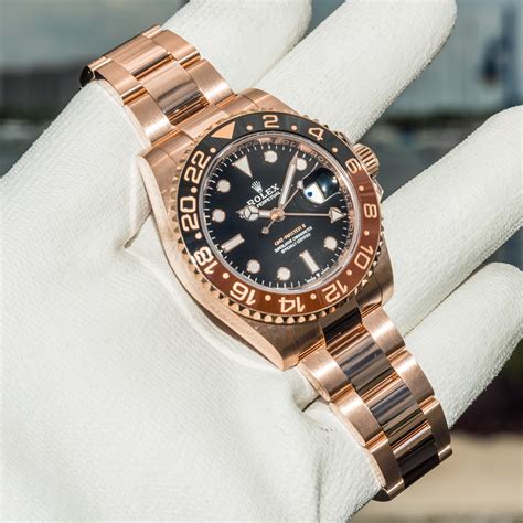 rolex rose gold gmt 11|rolex gmt rose gold price.